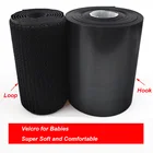 2025303850100 мм Ширина Черный и белый супер мягкие теплые носки для малышей крюк и петля r  d одежда работа шитье Дети Подгузники и нагрудники и т. д