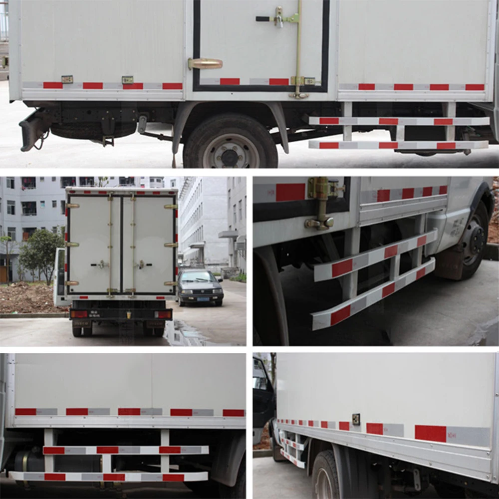 2/3/7 шт. красно-белая Предупреждение ющая Ночная светоотражающая лента