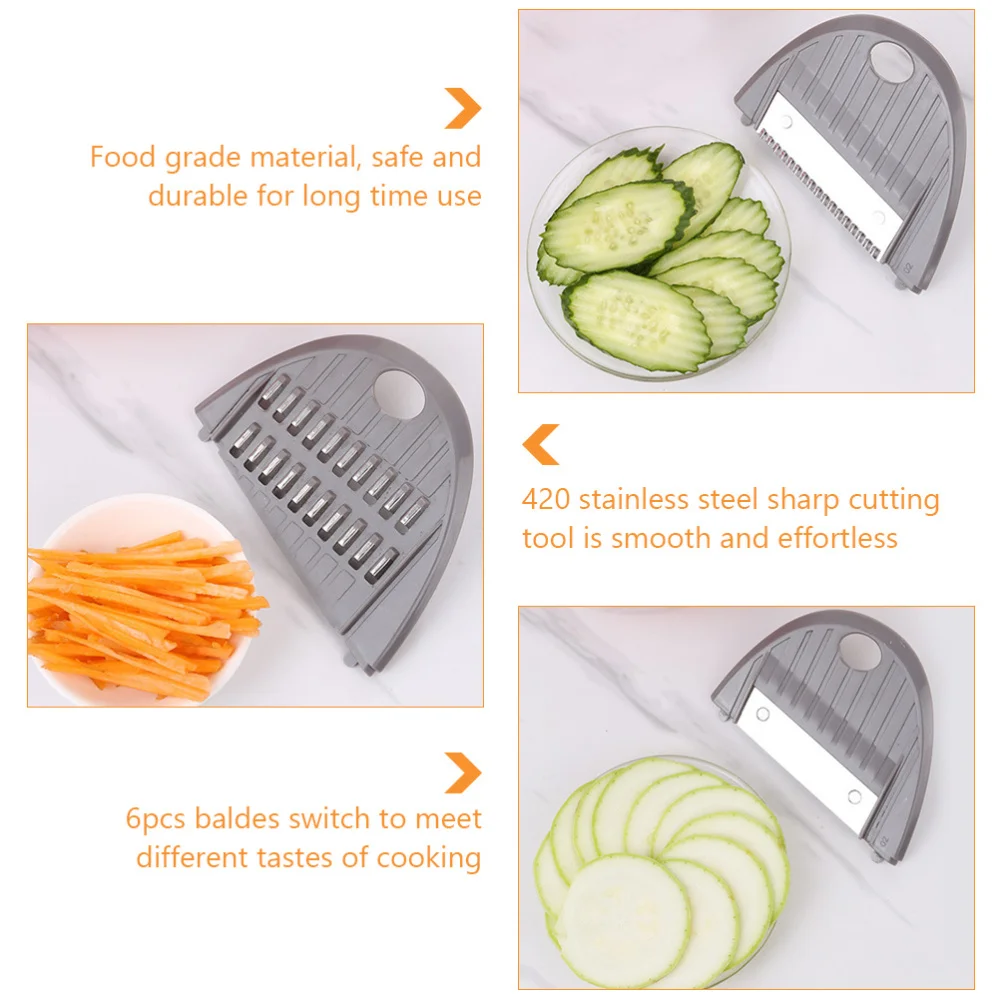 

1 Set Multifunction Vegetable Slicer Fruit Potato Carrot Grater Kitchen Gadget