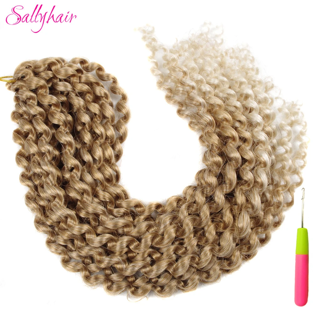 Sallyhair косы с крючком Ombre страсть твист плетеные волосы синтетические удлинители
