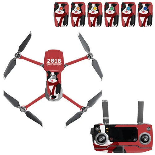 Граффити наклейка Skins Комплект для DJI Mavic 2 Drone Body sticker пустынный камуфляж наклейки аксессуары для кожи Mavic 2 PRO/Zoom