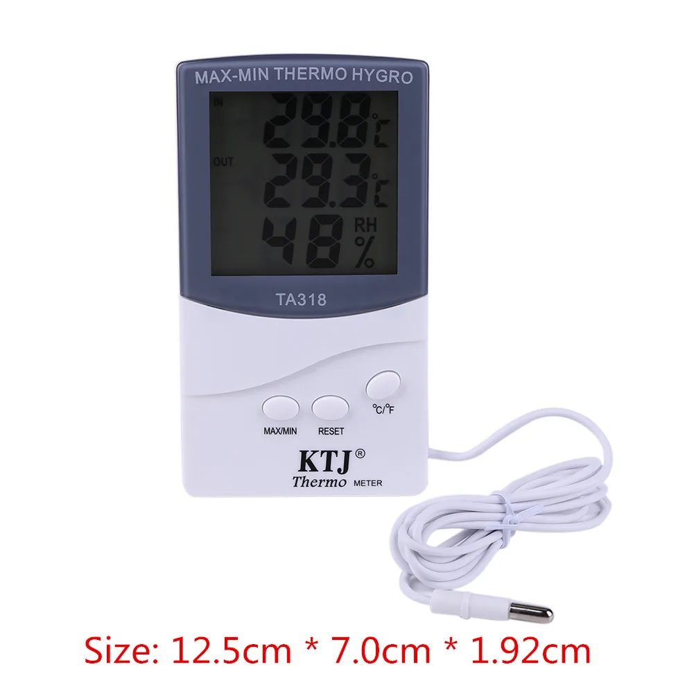 Крытый Открытый цифровой ЖК термометр с гигрометром температуры от 50 до 70