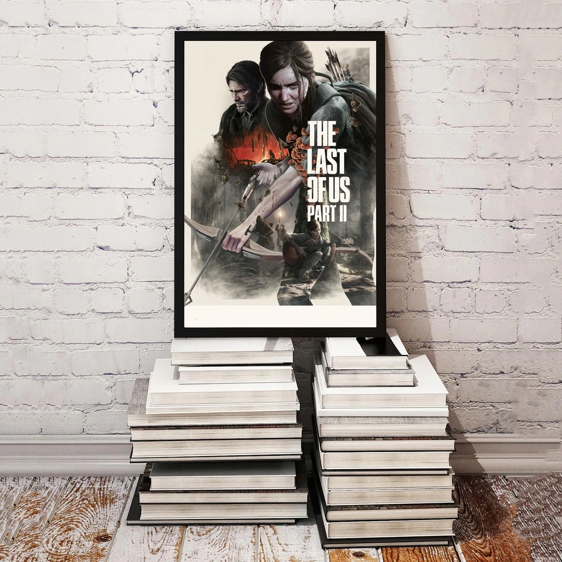 Плакат для видеоигр The Last of Us 2 PS4 эксклюзивная ролевая игра холст индивидуальный