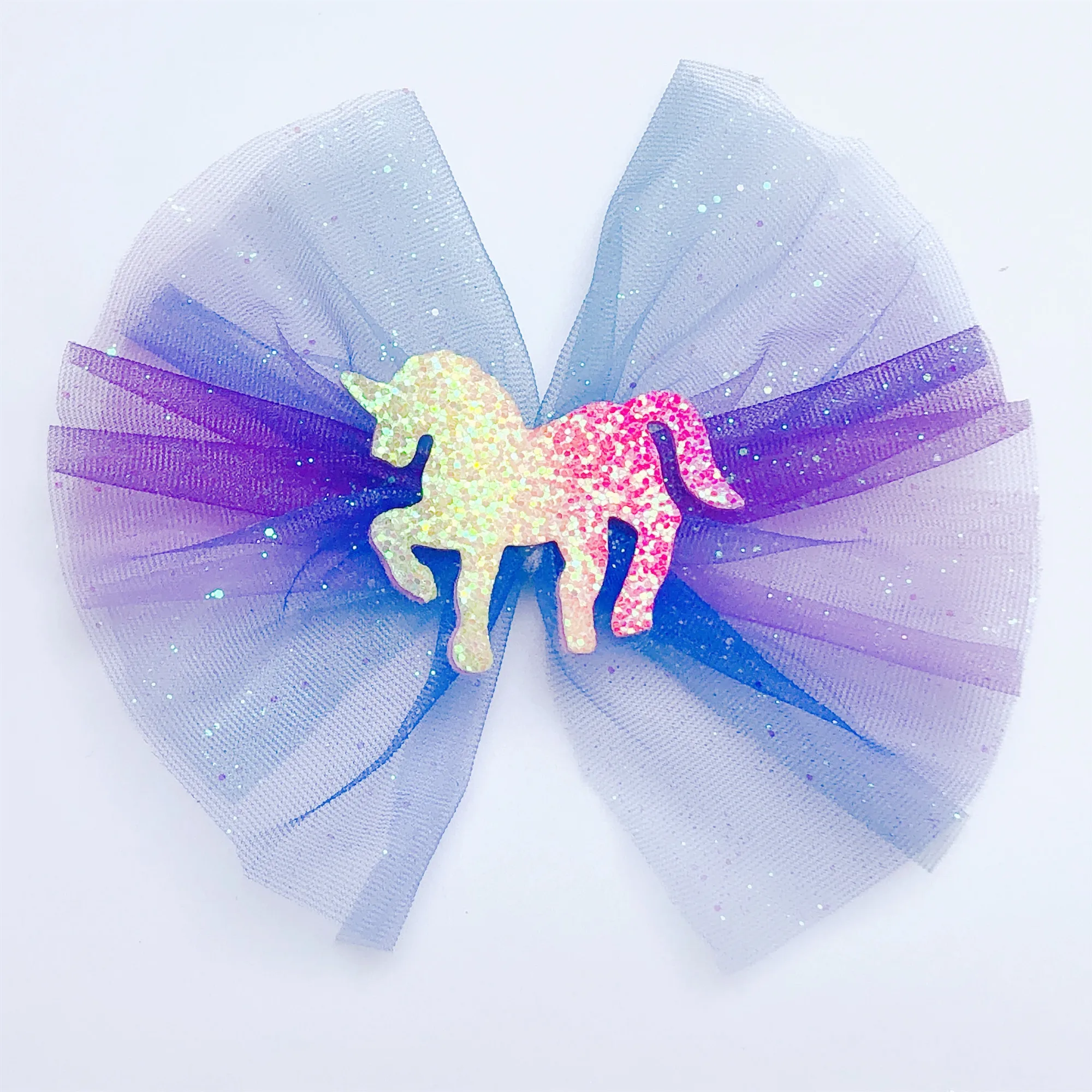 Бутик 15 шт. Модная женская обувь с блестками С изображением единорога большим