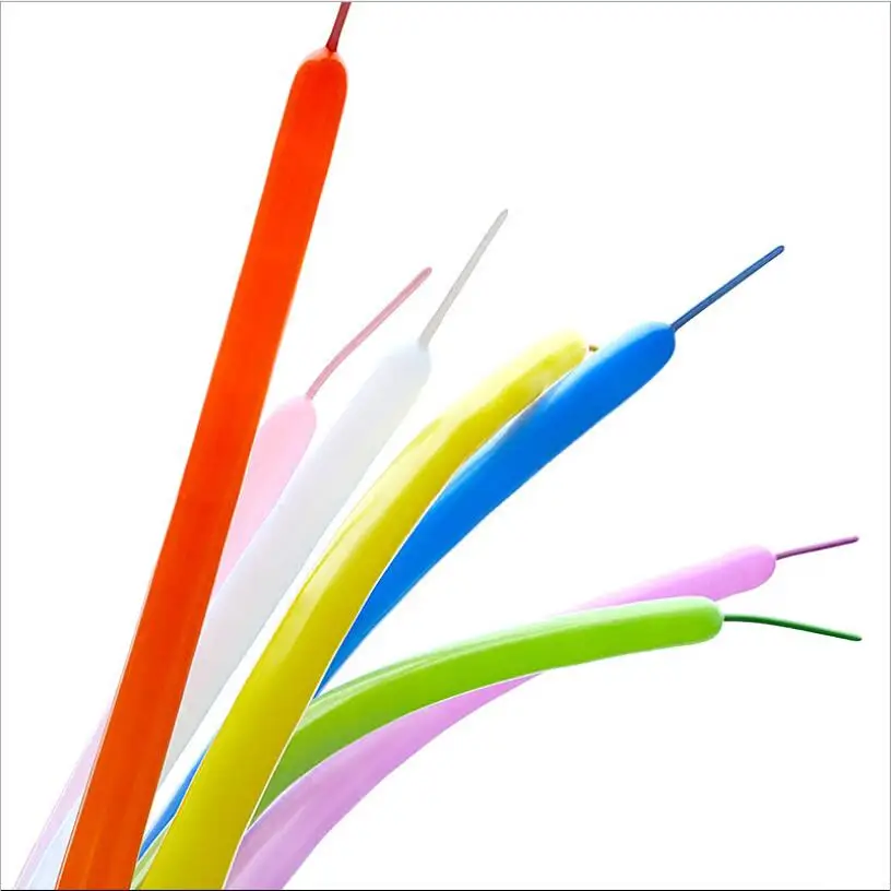 50 штук пакет длинные магические воздушные шары можно подготовить DIY смешанные