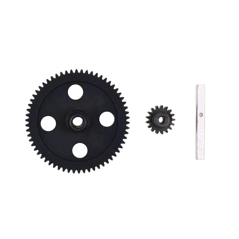 Spur Diff Главный редуктор 62T Редуктор 0015 для WLtoys 12428 12423 1/12 RC автомобиль гусеничный