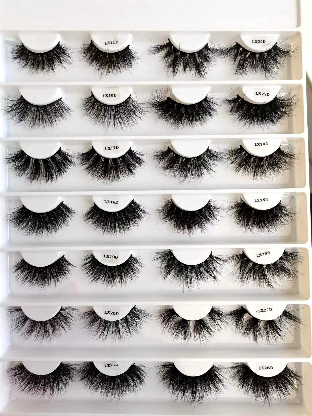 

Fluffy Mink Fake Lashes Handmade 3D Mink Natural Long Lashes Soft Wispy Volume Lashes Soft False Eyelashes Makeup Lashes