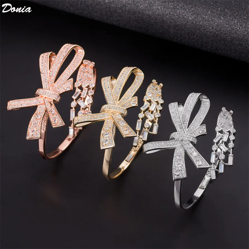 Женский роскошный новый изысканный браслет в европейском и американском стиле с