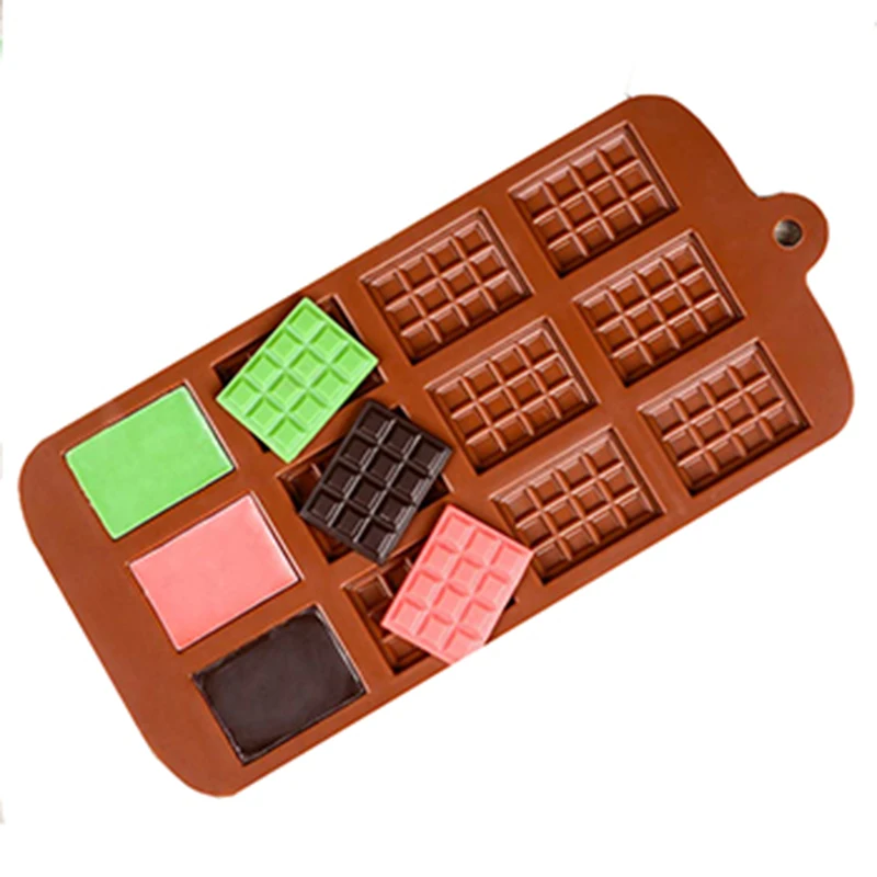 Силиконовая форма для шоколадных батончиков/конфет/желе разбиваемая мини-форма