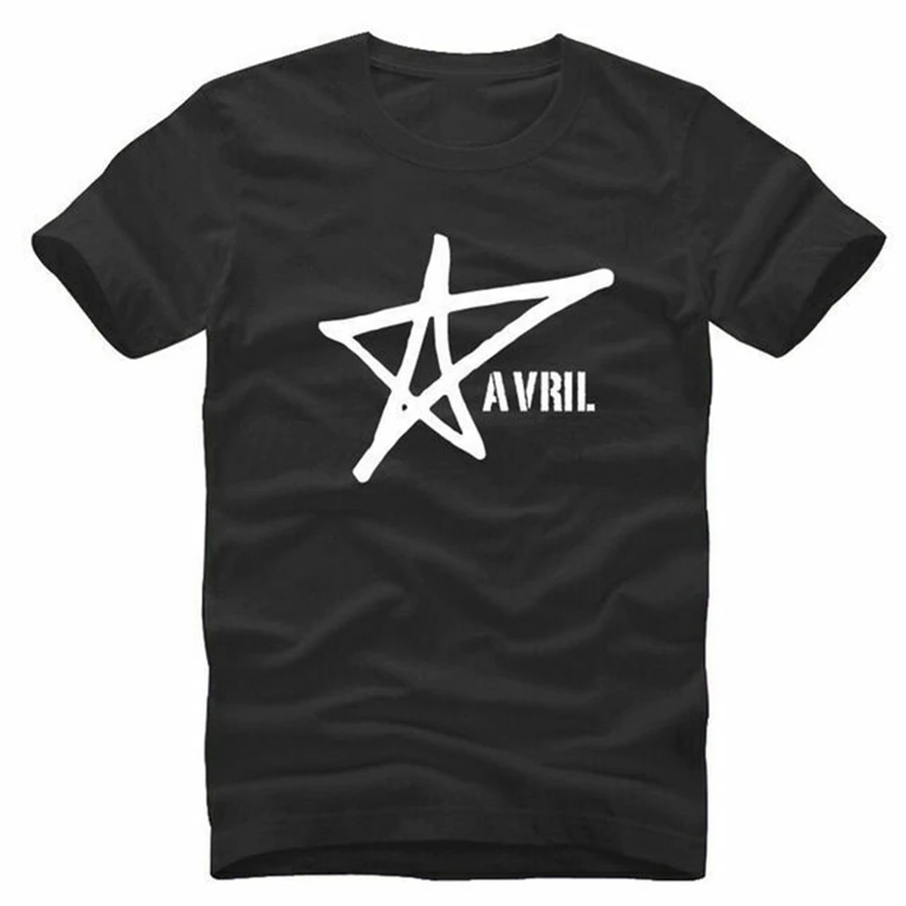 Новая мужская футболка Avril Lavigne Music размеры S-2Xl больших размеров | Мужская одежда