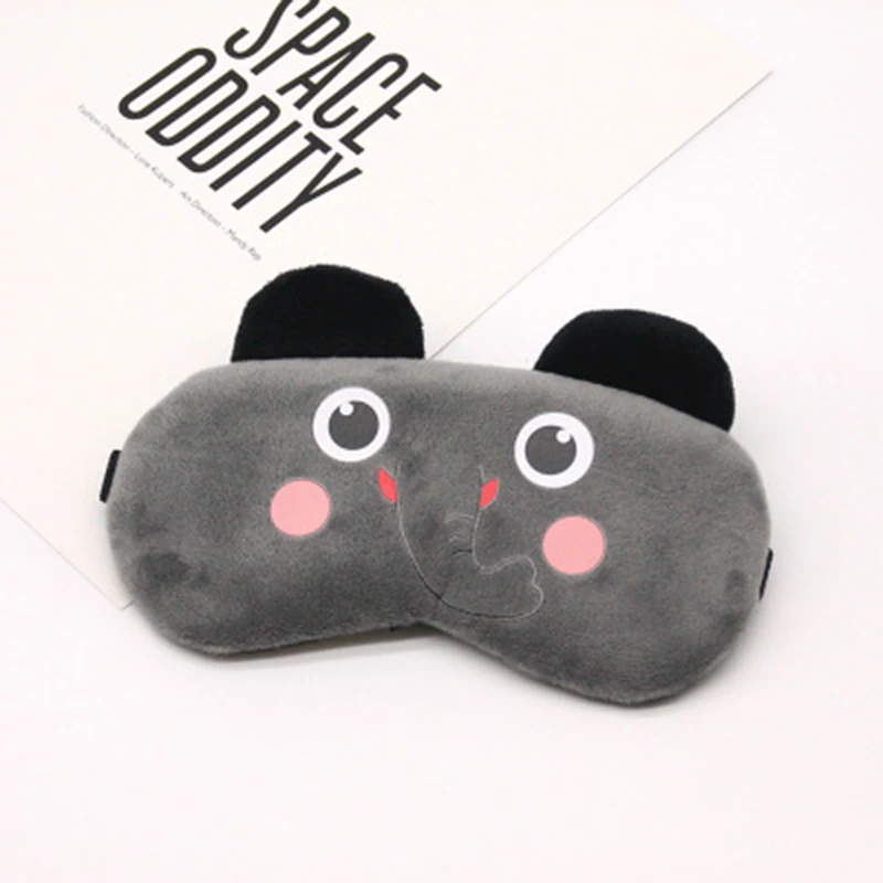 Симпатичная мультяшная хлопковая маска для глаз сна креативная с животными