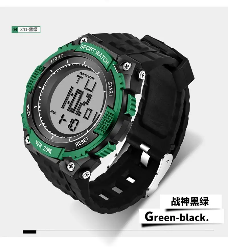Watch Men Military Sports Watches Fashion Silicone Waterproof LED Digital For Male Clock Man Relogios Masculino Gift | Наручные часы