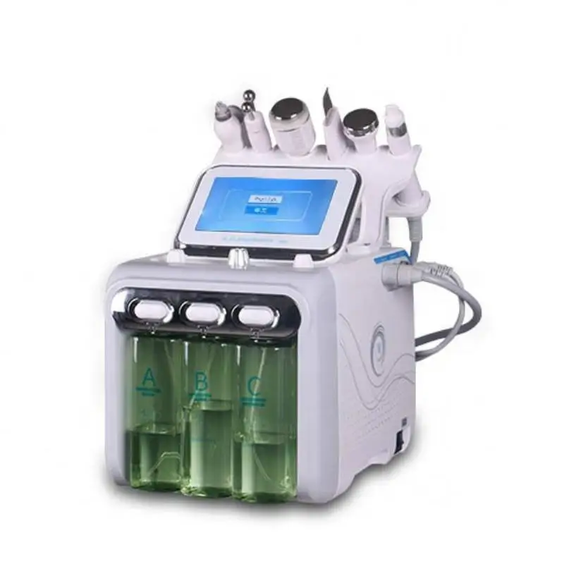 

New arrival 6 In 1 Deep Cleaning BIO Microcurrent Face Lift Skin Tightening Treatment Spa Beauty Machine