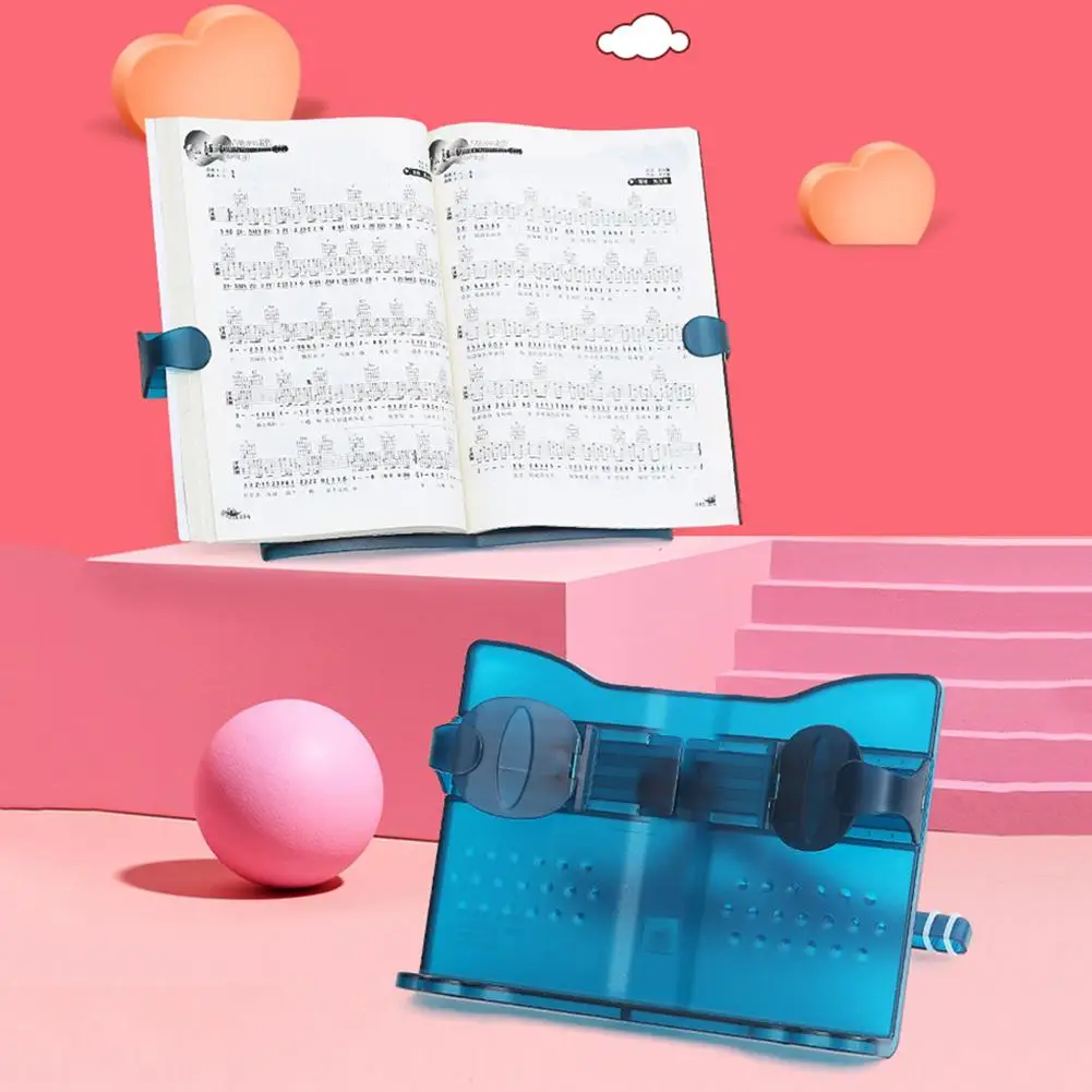 Регулируемая портативная ABS Складная Настольная стойка для нот-книги фортепиано