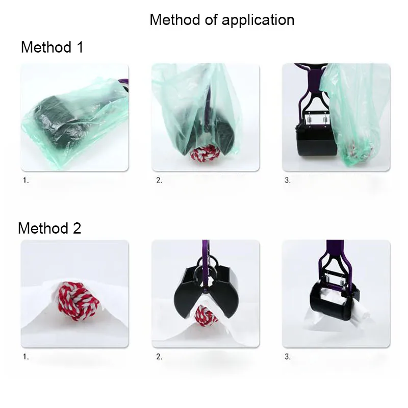 Кошка Собака Pooper Scooper отходов легко пикап ходьба щенок Poo Poop захват инструмент для