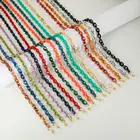 Цепочка-держатель Skyrim для очков акриловая, ремешок для солнцезащитных очков красного, коричневого и черного цвета, шнур для очков, шейный ремешок, подарок для женщин