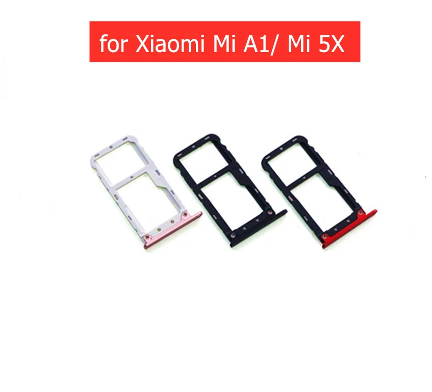 Для Xiaomi Mi A1/ 5X держатель лотка для SIM Micro SD карты TF слот адаптер Держатель Замена