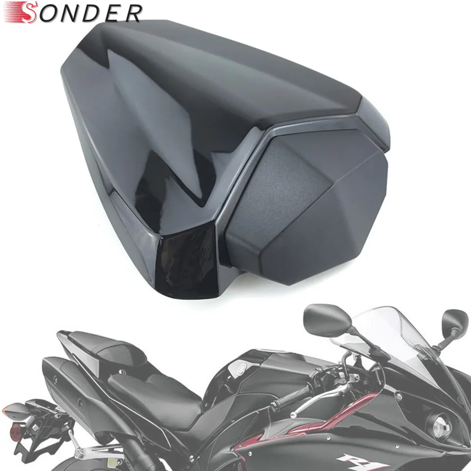 Черный чехол на заднее сиденье для Yamaha YZF R1 YZF1000 2009 2010 2011 2012 2013 2014 14 13 12 11 10 09|Сиденья