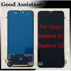 Черный ЖК-дисплей TFT 6,4 дюйма для Oppo Realme X2 RMX1991, детали для замены ЖК-дисплея для Oppo Realme XT RMX1921