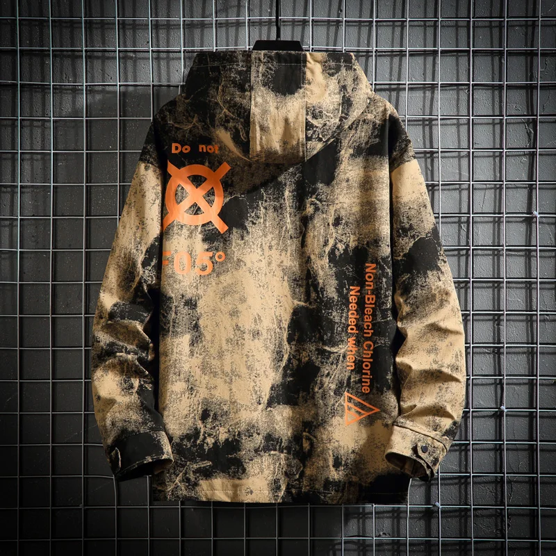 Весна-Осень 2020 мужская куртка модный тренд камуфляжное Свободное пальто Мужская