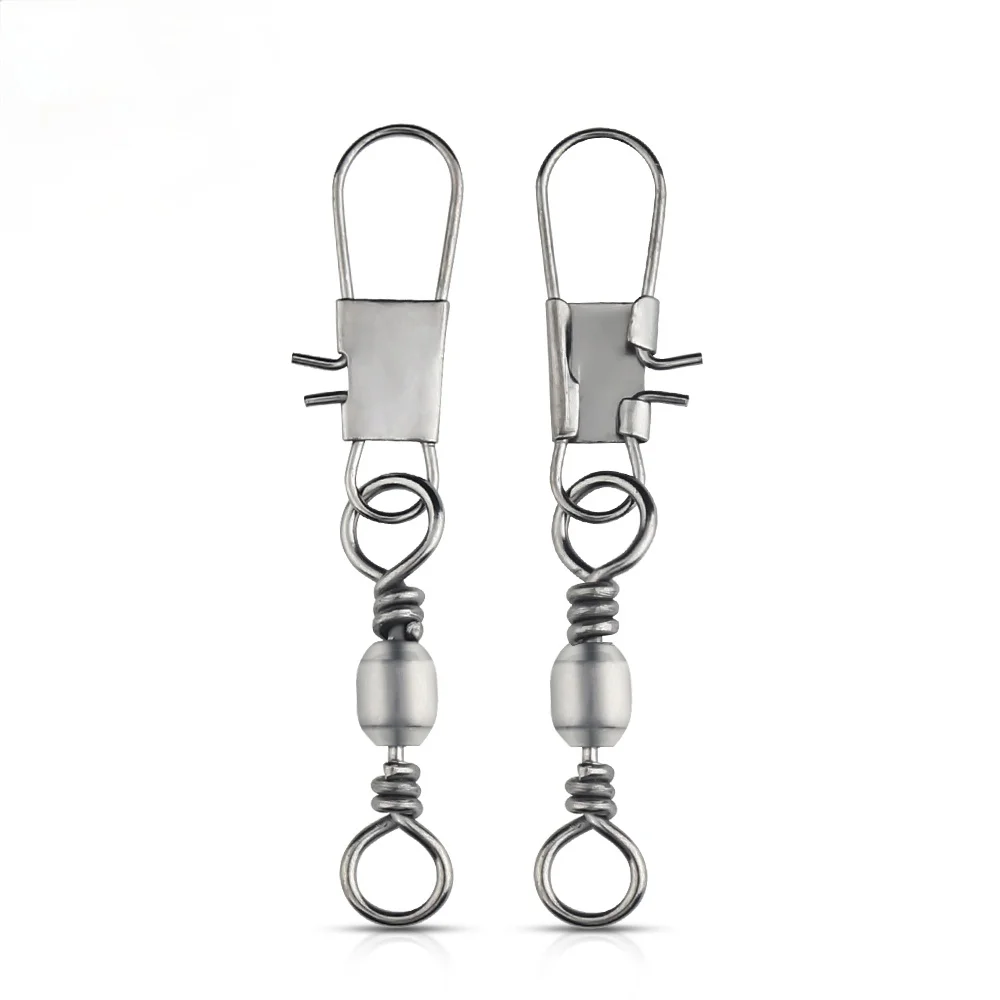 

TIANNSII 30 шт. рыболовный коннектор подшипник качения Вертлюг из углеродистой стали оснастка Вертлюг для детской лески снасти Аксессуары