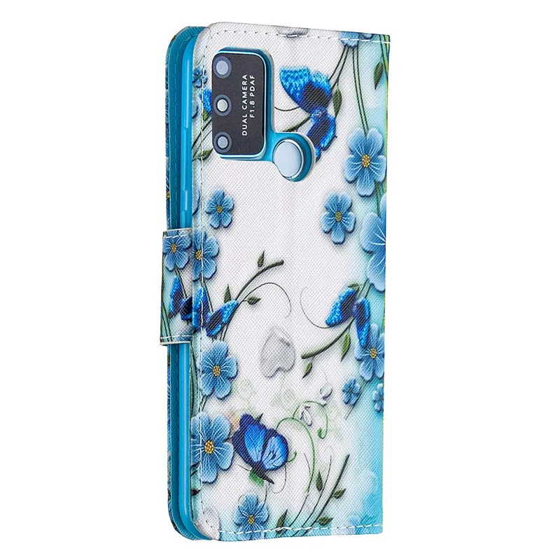 Чехол для Huawei Honor 9A кожаный чехол 9 A MOA-LX9N чехол-кошелек с магнитной застежкой