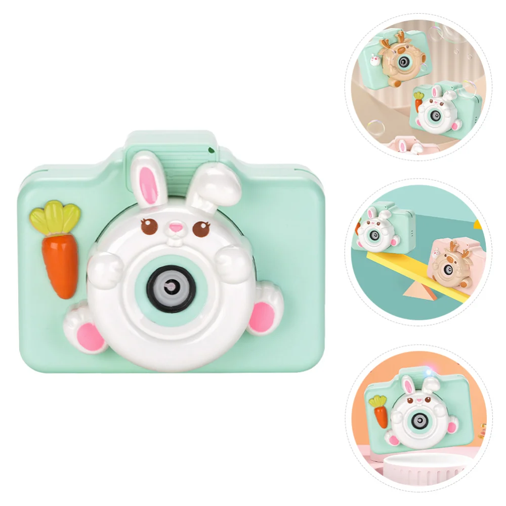 

1 Set Cartoon Bubble Blower Fully Automatic Bubble Camera Machine Battery