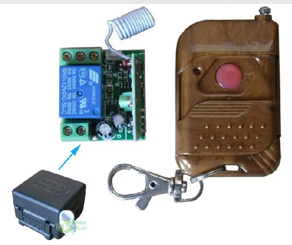 Dykb dc 12v 1CH RF пульт дистанционного управления релейный переключатель передатчик +