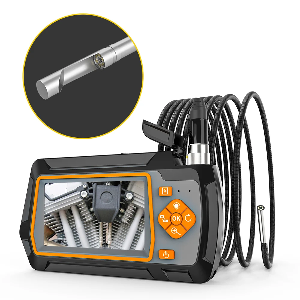 Цена 3,9 мм ЖК-эндоскоп для очистки визуальной инспекционной камеры 20 Калибр увеличенная вставочная трубка для охоты 4,3 дюймов 1080P