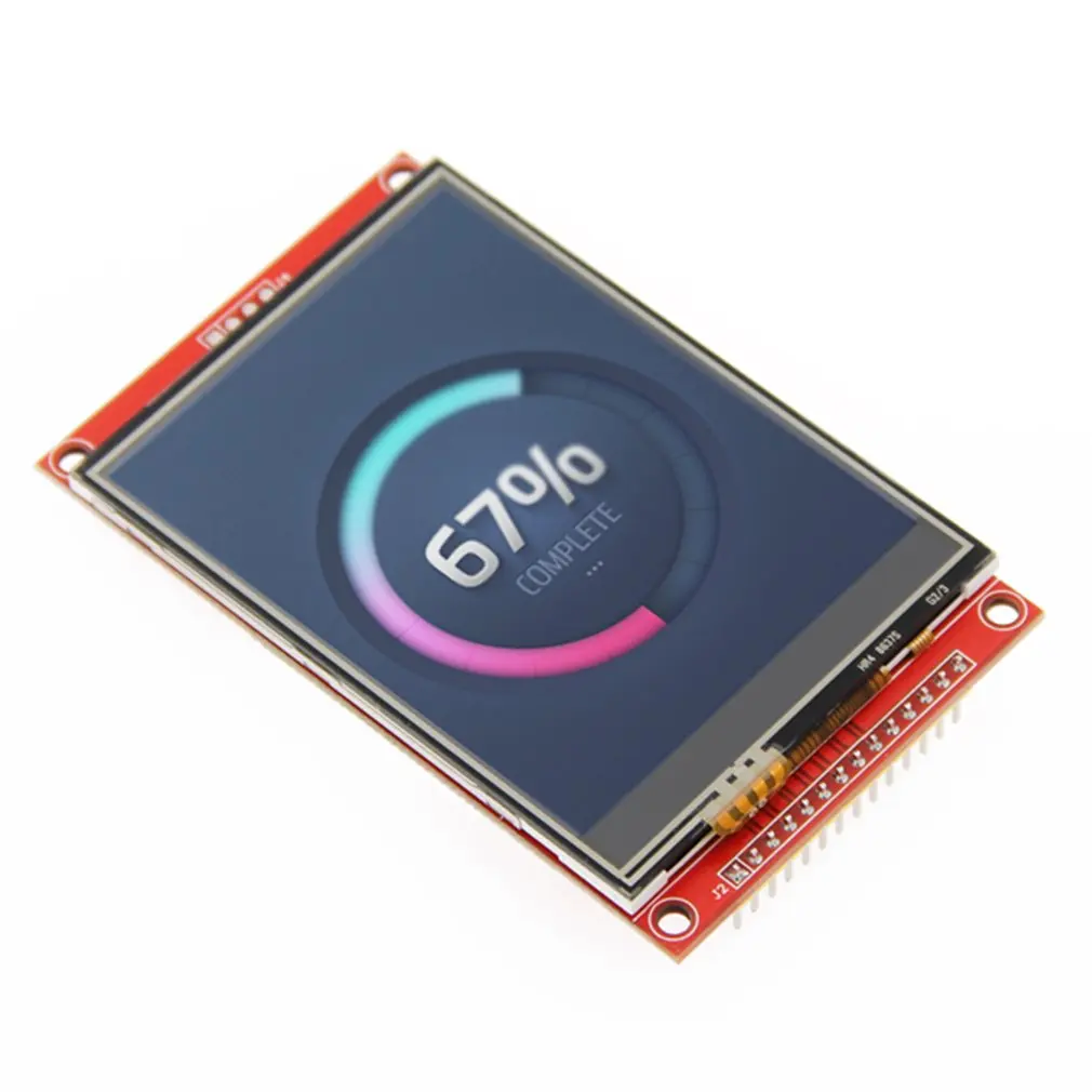 3,2 дюймов 320*240 последовательный SPI TFT lcd модуль дисплей экран оптическая Сенсорная панель Драйвер IC ILI9341 для MCU