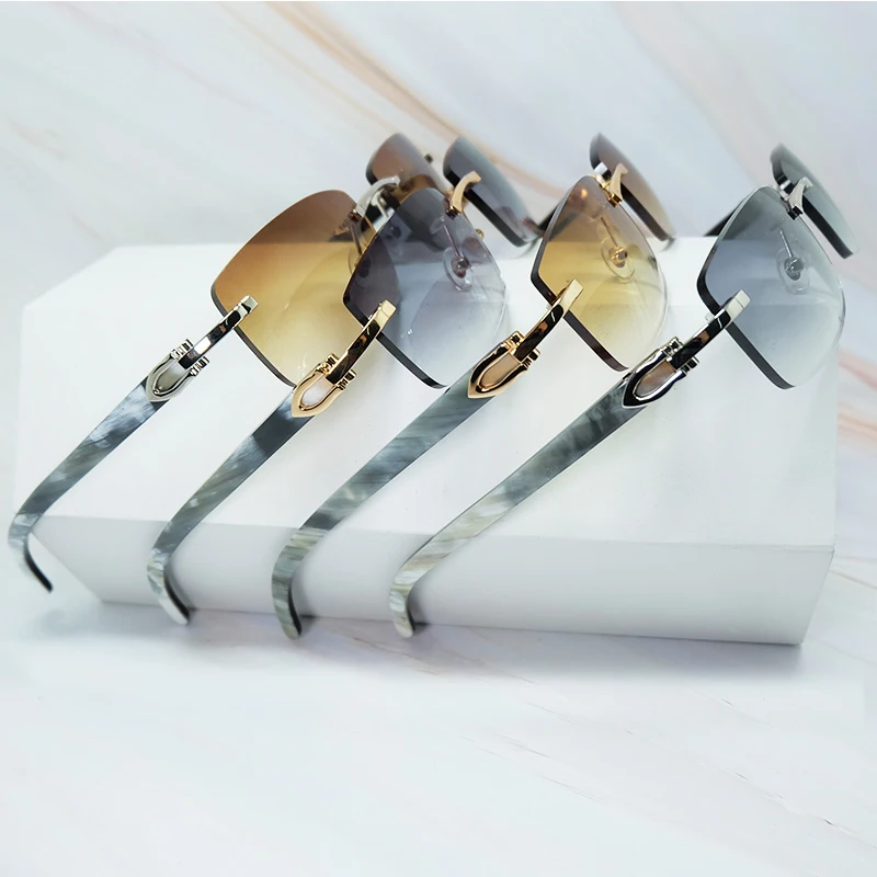 Дизайнерские солнцезащитные очки для мужчин роскошные Картер буйвол wo