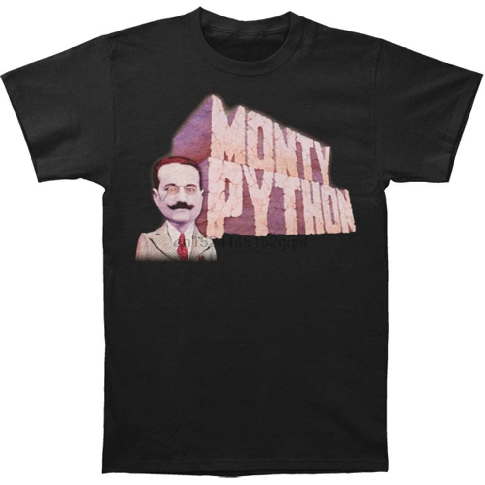 Монти Пайтон Мужская футболка Monu Черная рокабилия|Мужские футболки| |