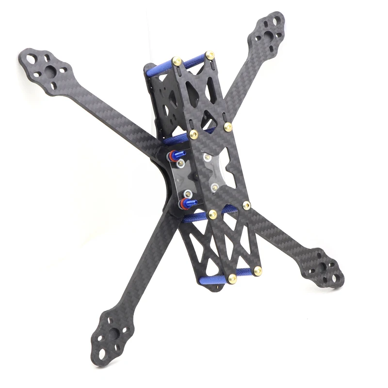 HSKRC JOHNNY V2 225 мм 5 дюймов 5 мм Arm Комплект из углеродного волокна для рамы 106g для радиоуправляемого дрона FPV Racing