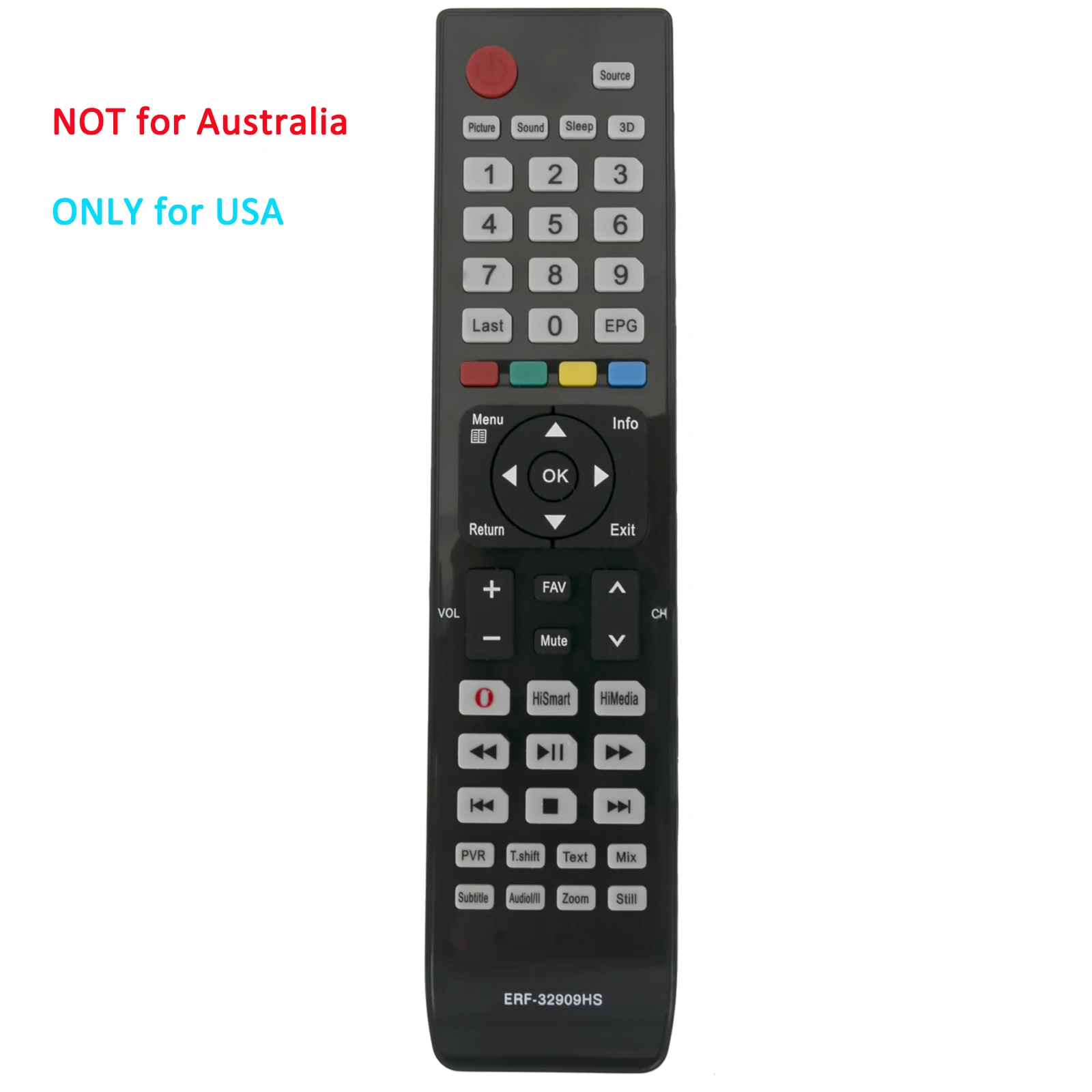 Hisense ТВ пульт дистанционного управления ERF-32909HS ERF32909HS для HISENSE ТВ HL65XT780PZLN3D HL65XT780(не для Австралии