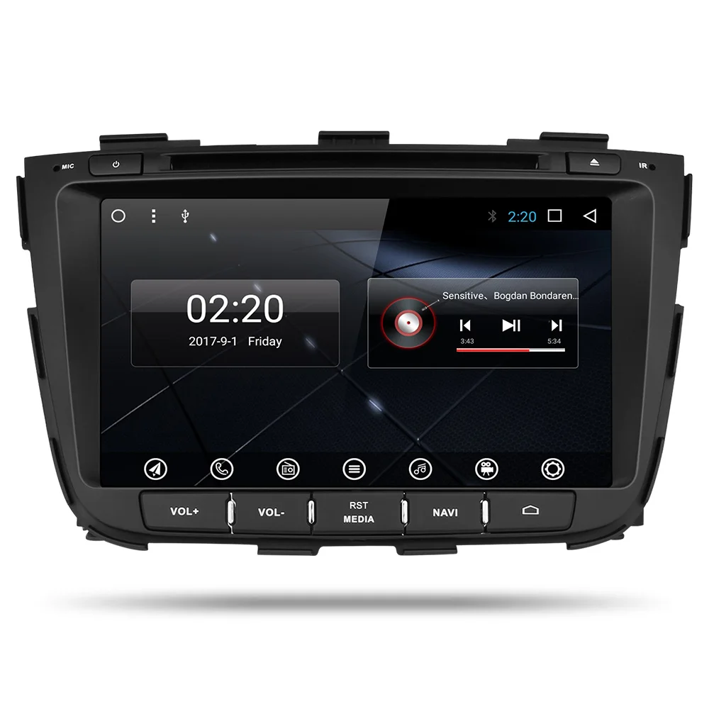 Asottu Z13SLT8060 Android 9,0 Автомобильный gps для kia Sorento 2013 dvd Автомобильный dvd gps плеер 2 din автомобильный стерео плеер gps навигация