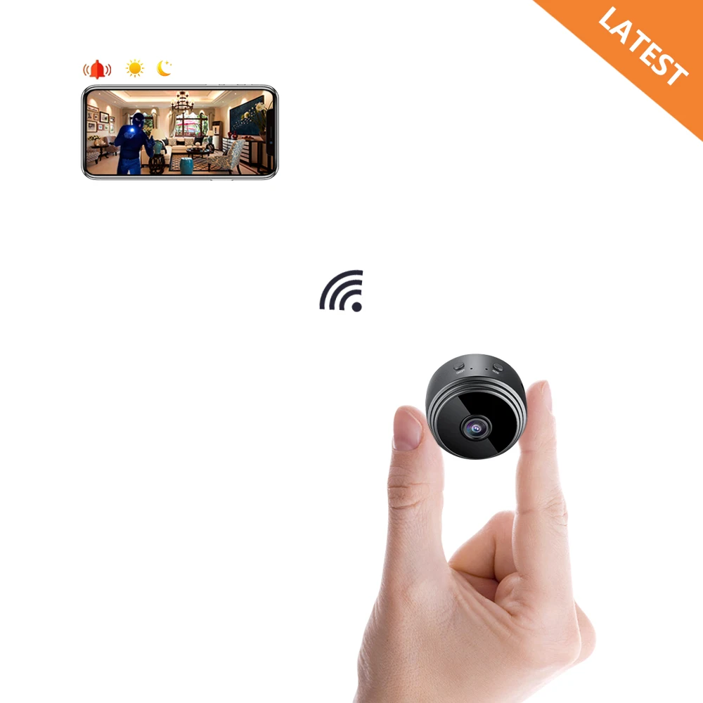 Wi-Fi 1080P Full HD мини-камера видео DV DVR микро-камера обнаружения движения с инфракрасным ночным видением видеокамера с поддержкой небольшой камеры
