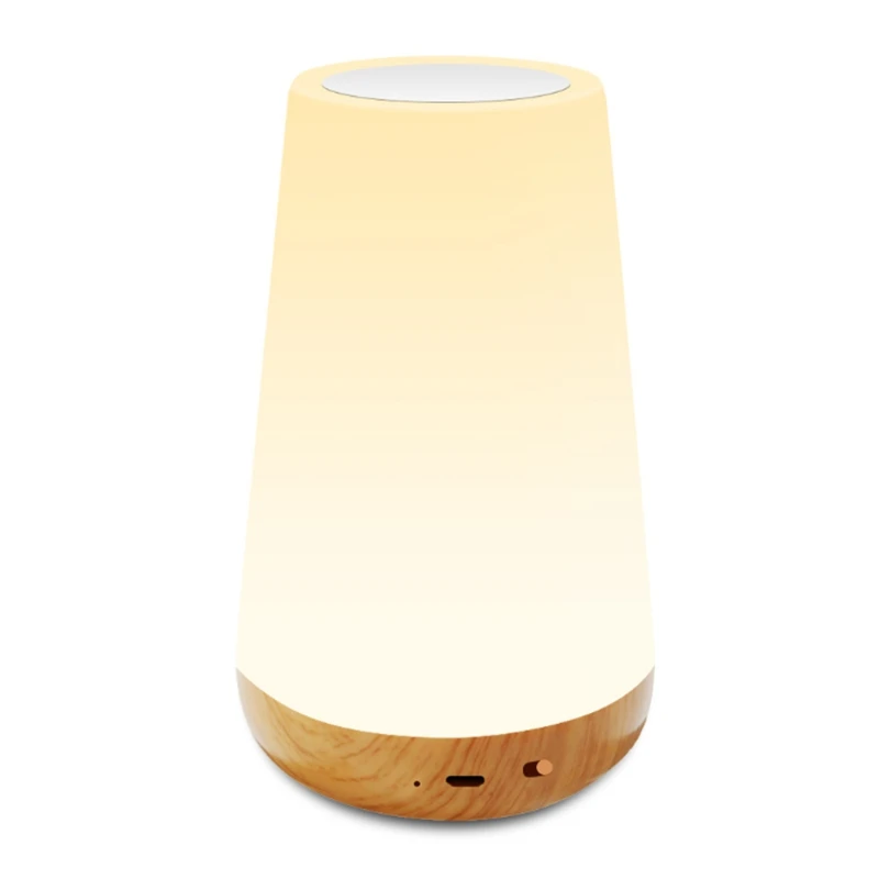 

Rechargeable Smart LED Contact Control Night Light Induction Dimmer Intelligent Bedside Lamp Dimmable Table Nursing Lamp-ABUX
