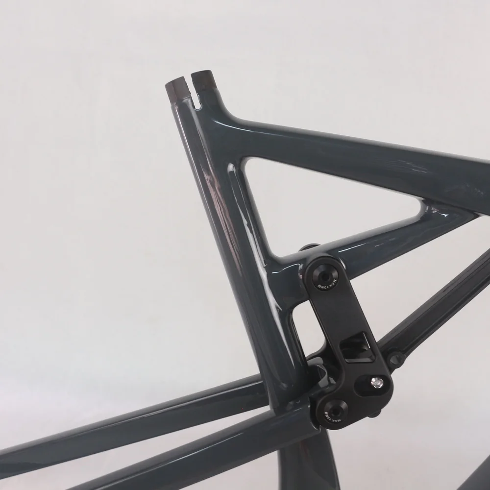 27 5/29er All Mountain Boost BB92 Frame FM10 Custom Gray 148x12mm Вилка Путешествия 150 мм углеродное волокно T800