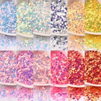 high flash austria sequins 2mm 3mm 4mm flat round sequin paillettes glitter for diy garments sewing accessories nail phone decor