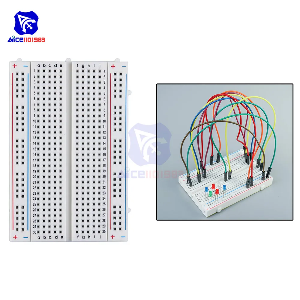Фонарь диагональю 400 дюйма для Arduino набор прототипов печатных плат|bread board|board