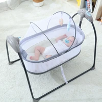 lazychild baby electric rocking chair swing comforter smart placate device artifact electric cradle nursling bed crib 2021 new