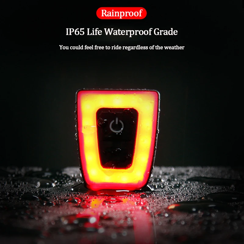 USB Перезаряжаемые задний светильник велосипедный светодиодный фонарь s Фонари MTB