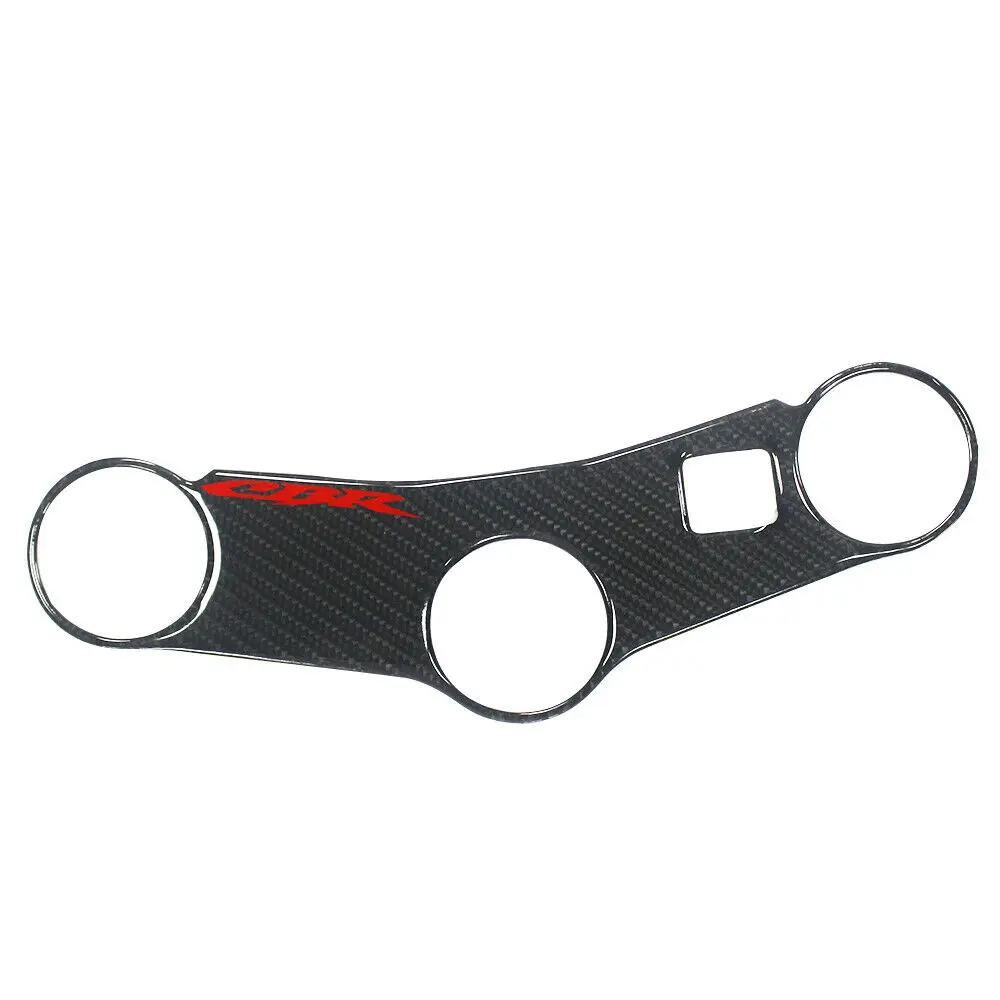 

3D Carbon Fiber Look Handle Yoke Triple Clamp Sticker Decal For Honda CBR600 F4 F4I 99-07
