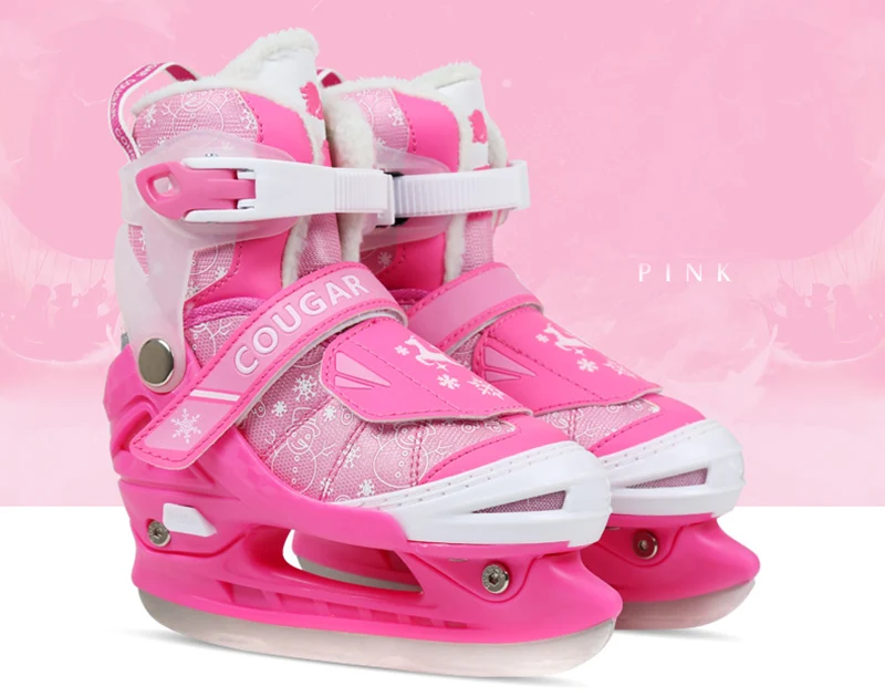 1 пара детские коньки для хоккея 2 цвета|Обувь роликов| |