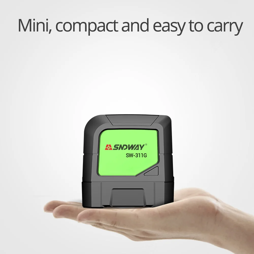 Лазер Sndway уровень автоматический самонивелирующийся перекрестный лазерный