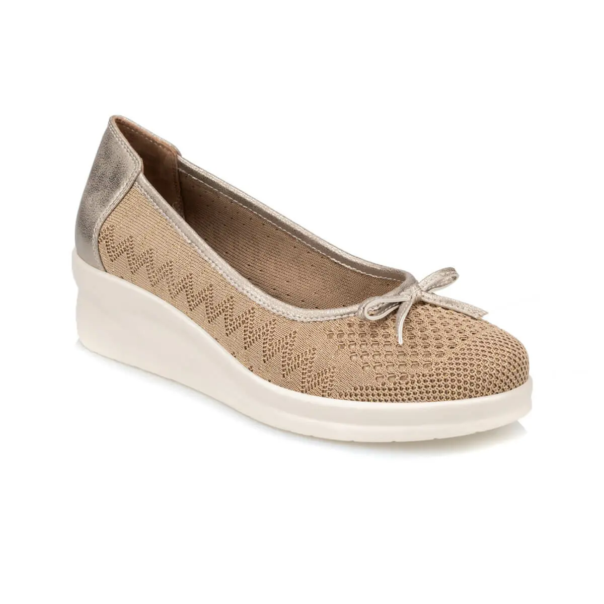 

FLO TRV910046 Gold Women 'S Shoes Polaris