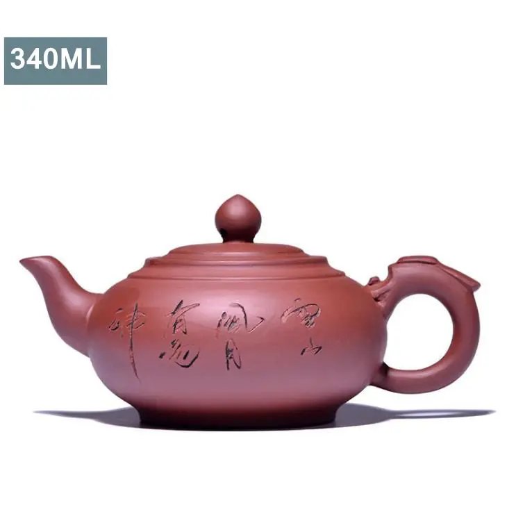 Китайский чайник из керамической глины 500 мл yixing фиолетовой xi shi zisha ore beauty