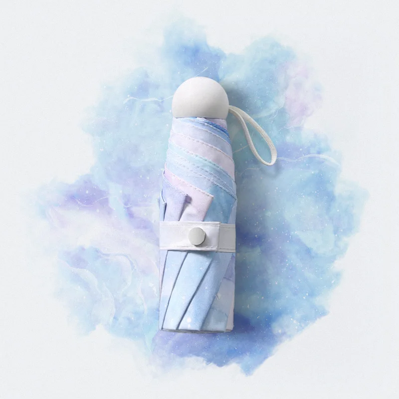 

Модный женский зонт с защитой от УФ-лучей, ветрозащитный деловой складной зонт для взрослых, Солнцезащитный пляжный зонт, бытовые товары ...