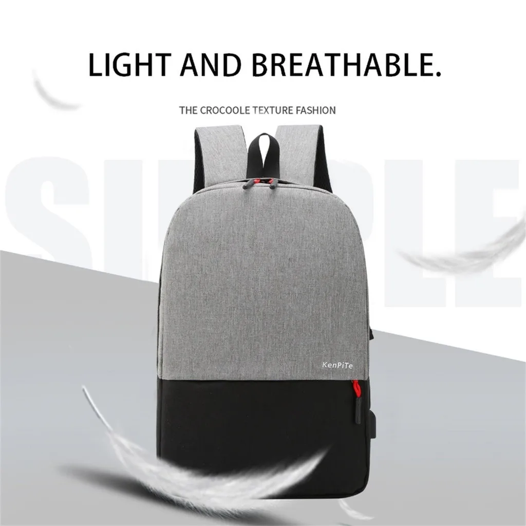 Aelicy, мужские деловые рюкзаки для ноутбука, usb зарядка, рюкзак с защитой от кражи, мужской рюкзак для путешествий, водонепроницаемые школьные сумки для мужчин, Mochila