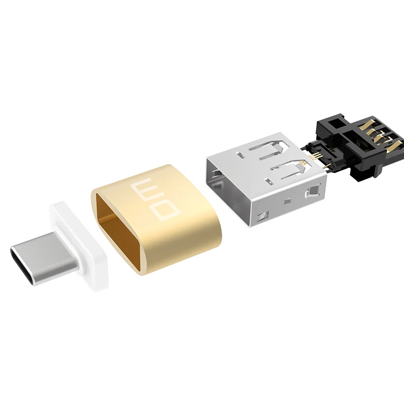 DM адаптер USB type C к USB 2,0 адаптер Thunderbolt 3 type-C адаптер OTG кабель для Macbook pro Air samsung S10 S9 USB OTG